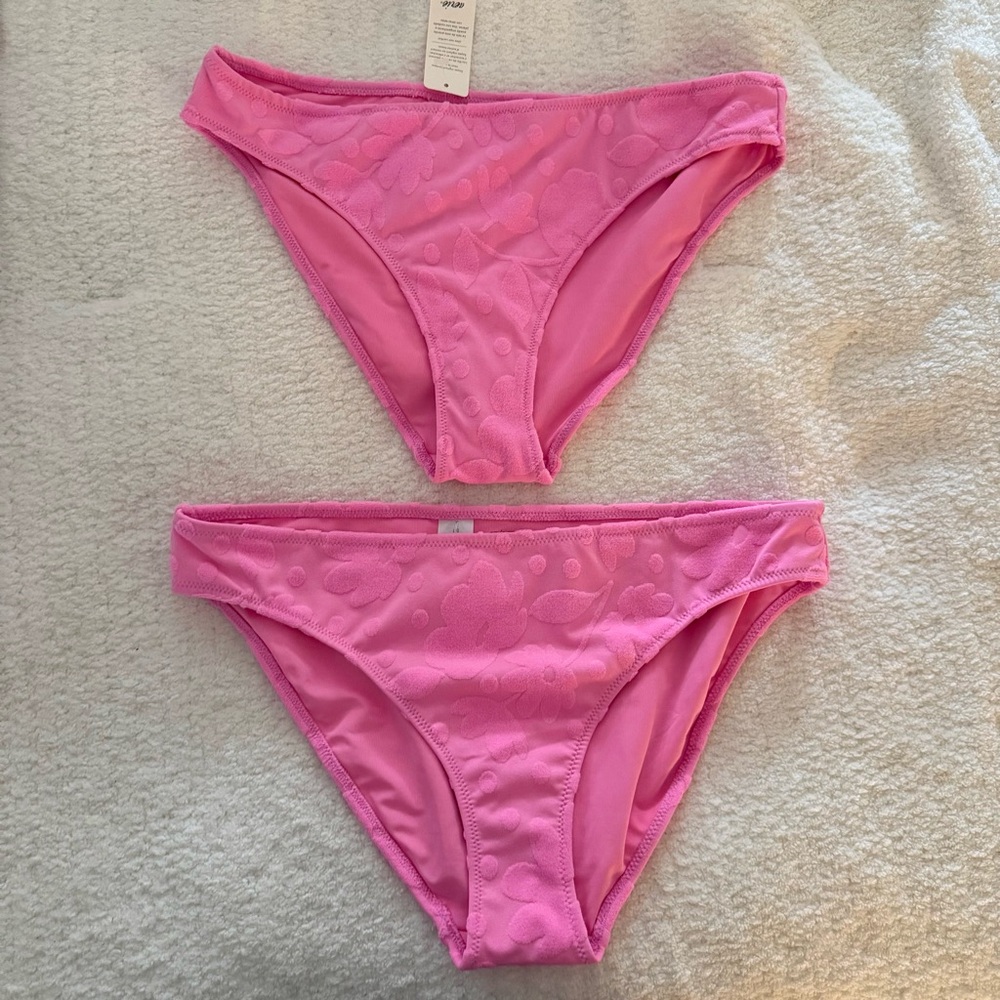 Aerie Terry Full Coverage Bikini Bottom